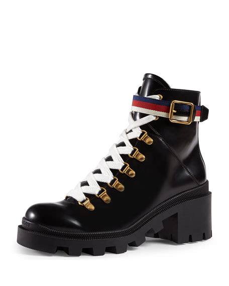 gucci combat boots neiman marcus